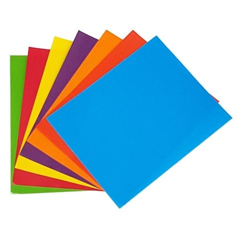 GIẤY MÀU THỦ CÔNG LỚN CÓ KEO