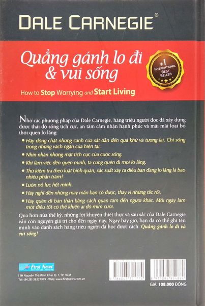 QUẲNG GÁNH LO ĐI & VUI SỐNG (BÌA MỀM)
