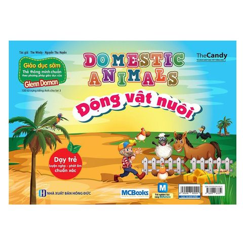 Flashcard Dạy Trẻ Theo Phương Pháp Glenn Doman - Động Vật Nuôi