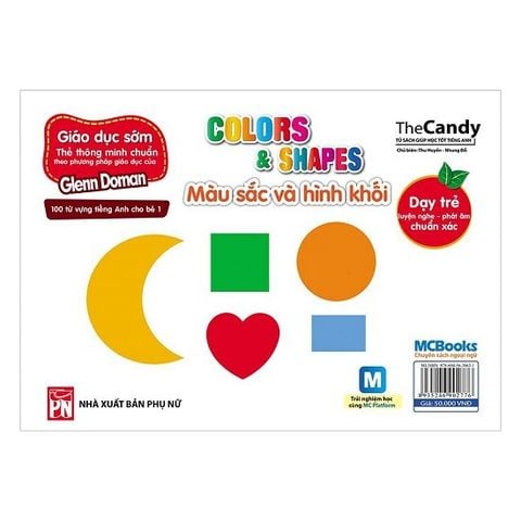 Flashcard Dạy Trẻ Theo Phương Pháp Glenn Doman - Màu Sắc Và Hình Khối