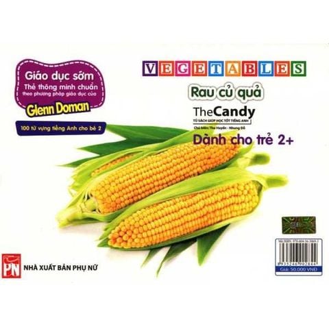 Flashcard Dạy Trẻ Theo Phương Pháp Glenn Doman - Rau Củ Quả