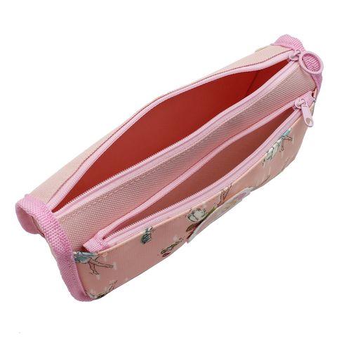 Bóp Viết Vải Polyester Stacom 2 Ngăn Hình Cô Tiên PB-2011B