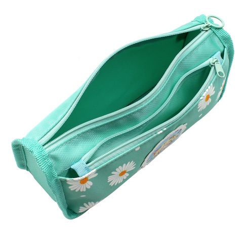 Bóp Viết Vải Polyester Stacom 2 Ngăn Hình Hoa Cúc PB-2011C