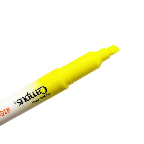 Bút Dạ Quang 2 Đầu Mực Neon Campus DHL-NE-YRA -  Vàng, Cam