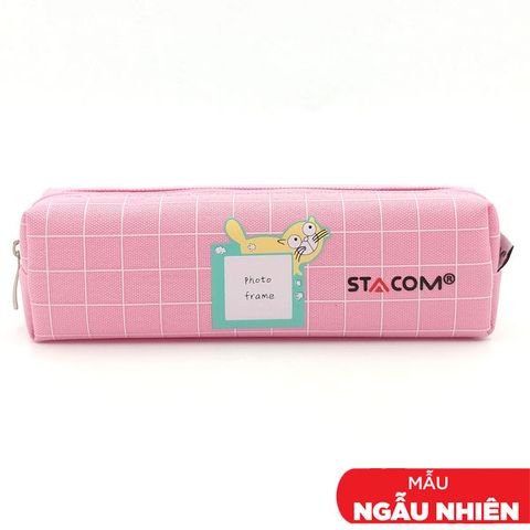 Hộp Bút Vải Polyester Stacom PB-1012 - Màu Hồng (Mẫu Sản Phẩm Giao Ngẫu Nhiên)  40.950 đ  45.500 đ -10%