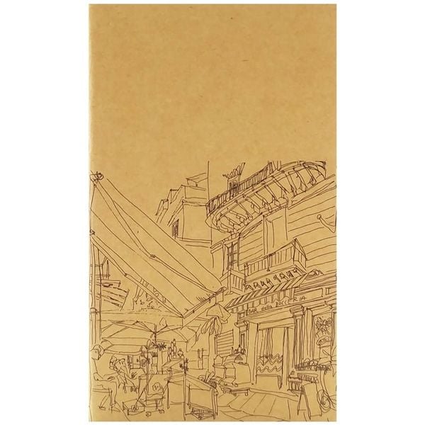Sổ May Gáy Kẻ Ngang 80 Trang 70gsm - Toppoint T-2240 (Mẫu Màu Giao Ngẫu Nhiên)