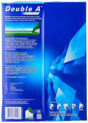Giấy A4 Double A 70 gsm