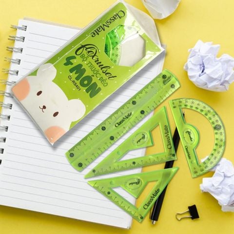 BỘ THƯỚC DẺO 4 MÓN CL-RS401