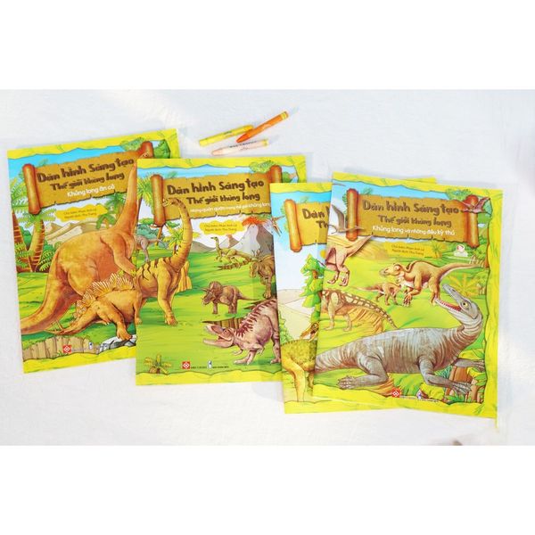 Dán Hình Sáng Tạo - Thế Giới Khủng Long - Những Quán Quân Trong Thế Giới Khủng Long - LS53
