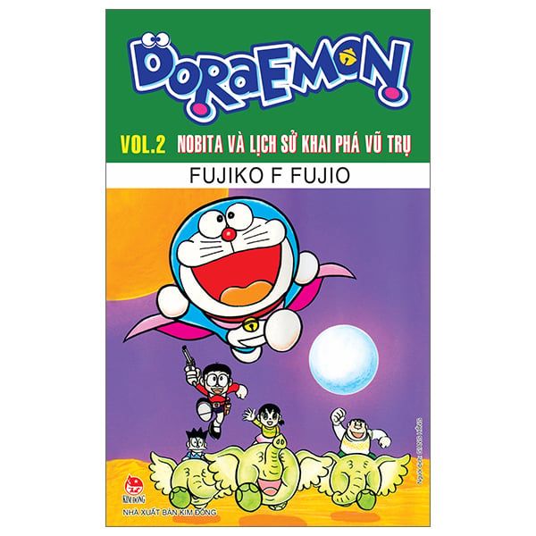 Doraemon - Truyện Dài - Tập 2 - Nobita Và Lịch Sử Khai Phá Vũ Trụ (Tái Bản 2023)