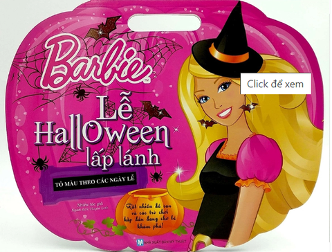 Barbie Lễ Halloween Lấp Lánh - Tô Màu Theo Các Ngày Lễ