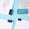 Kẹp giấy đen Pro Office, Kẹp Bướm Đen Các Kích Thước Chính Hãng