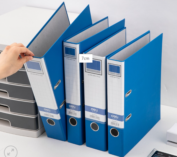 File Còng FC 5cm, 7cm,  Deli W38168, W38169