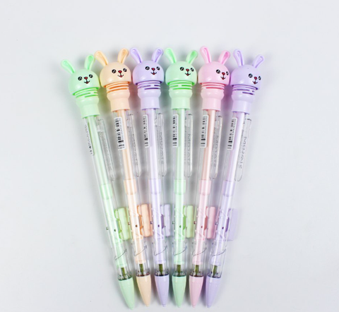 Bút chì bấm kim thân giữa Stacom hình thú nét 0.5mm MP4015