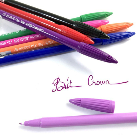 Bút Lông Kim Crown CMP-5000 (Nhiều Màu) - Bút Hàn Quốc