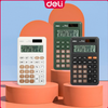 Máy tính 12 số Deli EM120 Màu Xanh Lá, Xám đậm ( Máy tính mini cầm tay) ( M120 )