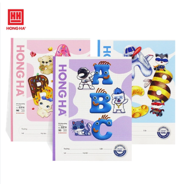 Tập Học Sinh Class ABC 4 Ô Ly Vuông 96 Trang 100gsm - Hồng Hà 0314 (Mẫu Sản Phẩm Giao Ngẫu Nhiên)