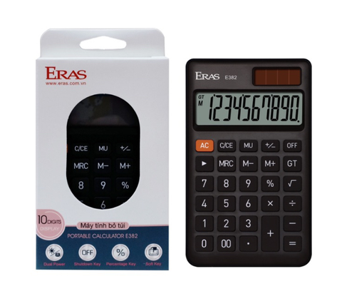 Máy tính bỏ túi Eras E382 chính hãng