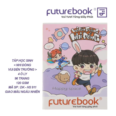 Tập Học Sinh 96T 120gsm Futurebook DK-HS911 ( Nhi Đồng )