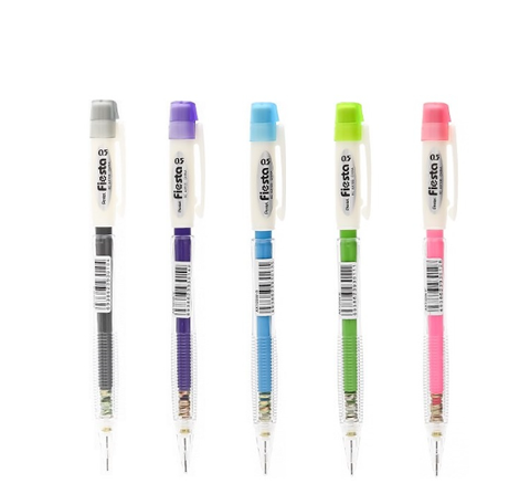 Bút chì kim bấm Pentel 0.5mm AX105W | 5 màu vỏ