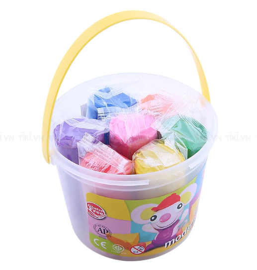 Đất Nặn Học Tập 7 Màu Kiddy Clay CBK5007 (500g) - Giao Màu Ngẫu Nhiên