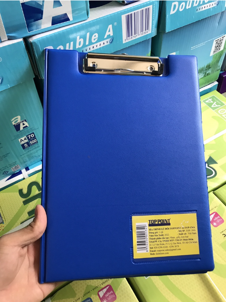 Bìa trình ký A4 Da Toppoint TOP-134A (Nhiều màu)