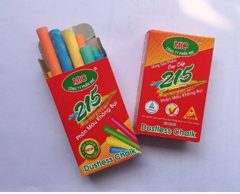 Hộp 10 Cây Phấn Màu Không Bụi MIC 221
