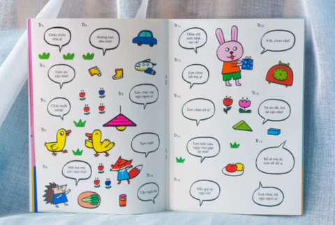 300 Miếng Bóc Dán Thông Minh - Rèn Luyện Ngôn Ngữ