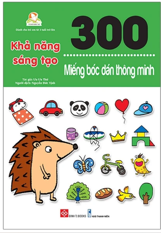 300 miếng bóc dán thông minh - Khả năng sáng tạo
