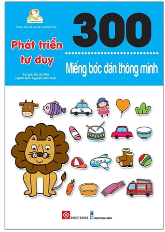 300 Miếng Bóc Dán Thông Minh - Phát Triển Tư Duy