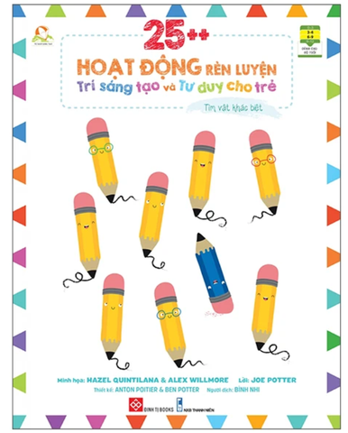 25++ Hoạt Động Rèn Luyện Trí Sáng Tạo Và Tư Duy Cho Trẻ - Tìm Vật Khác Biệt