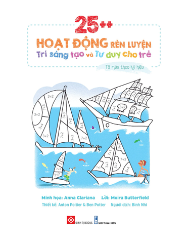 25++ Hoạt Động Rèn Luyện Trí Sáng Tạo Và Tư Duy Cho Trẻ -Tô Màu Theo Ký Hiệu