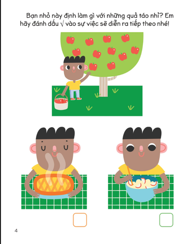 30++ hoạt động rèn luyện kỹ năng tư duy cho trẻ - Sắp xếp theo thứ tự