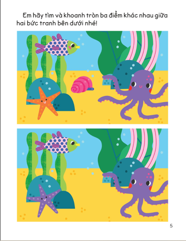 30++ Hoạt Động Rèn Luyện Kỹ Năng Tư Duy Cho Trẻ - Tìm Điểm Giống Nhau Và Khác Nhau