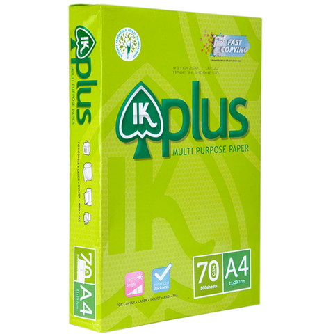 Giấy A4 IK Plus 70 gsm