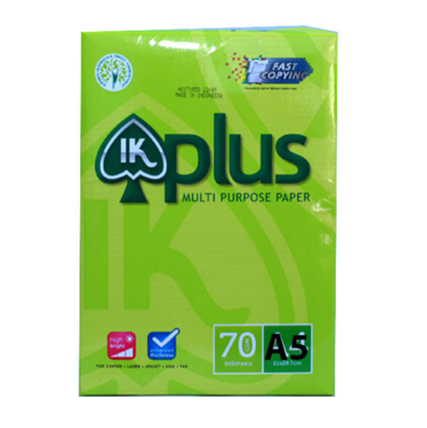 Giấy A5 IK Plus 70 gsm