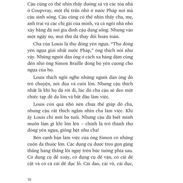 Louis Braille – Cậu Bé Phát Minh Ra Sách Dành Cho Người Mù