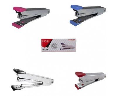 Bấm kim số 10 vỏ sắt Kanex HD-10