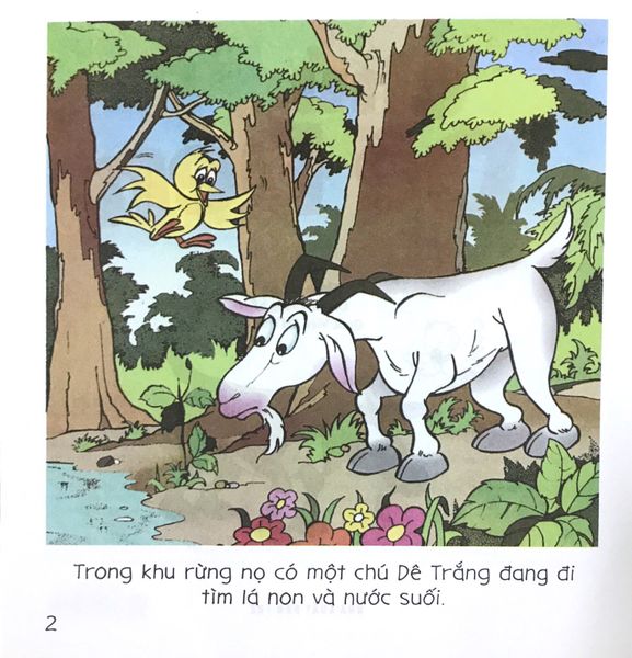 Bé tập kể chuyện - Chú dê đen