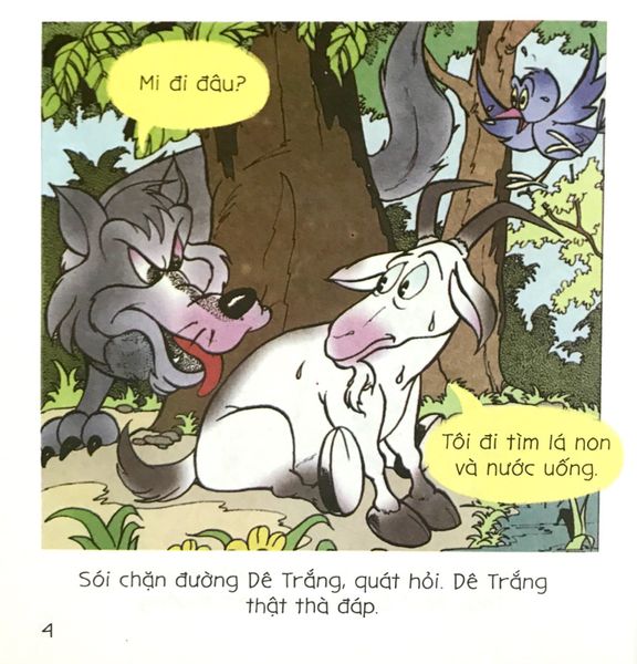 Bé tập kể chuyện - Chú dê đen