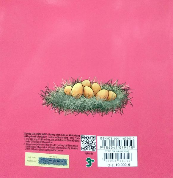 Bé tập kể chuyện - Gà mái đẻ trứng