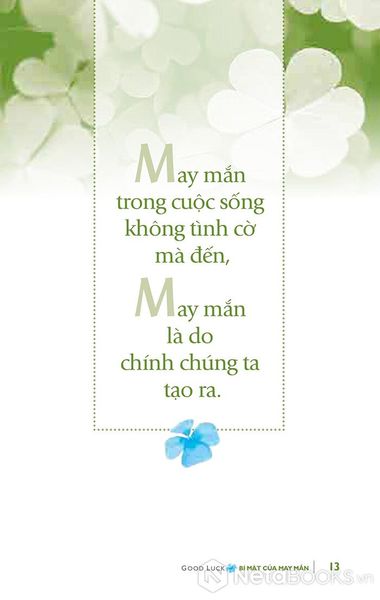 Bí Mật Của May Mắn (Khổ Nhỏ)