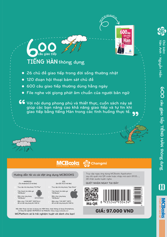 600 Câu Giao Tiếp Tiếng Hàn Thông Dụng