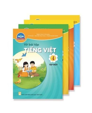Bộ Sách Giáo Khoa Bài Tập Lớp 4 - Bộ Chân Trời Sáng Tạo (12 CUỐN )