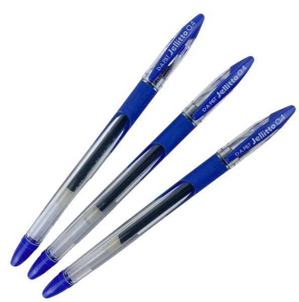 Bút Bi Nước Jellitto 38 - Mực Xanh