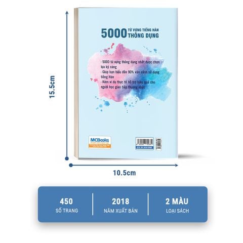 5000 Từ Vựng Tiếng Hàn Thông Dụng (Tái Bản 2020)