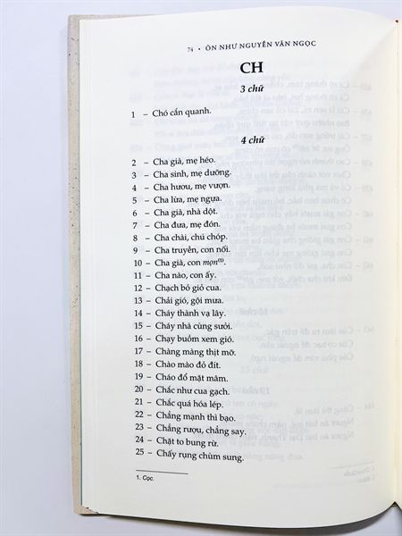 Tục Ngữ Phong Dao - Bìa Cứng