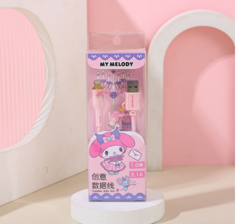 Dây cáp sạc Apple Sanrio- My Melody