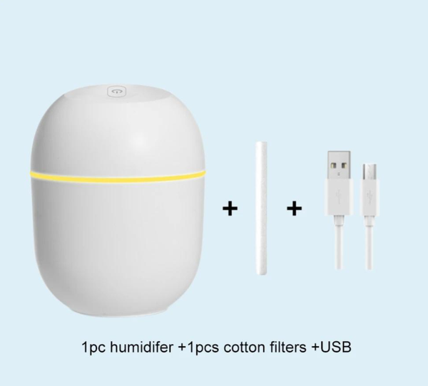 Máy Xông Tinh Dầu Mini USB - Phun Sương, Tạo Ẩm