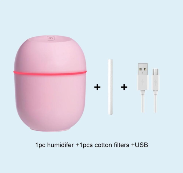 Máy Xông Tinh Dầu Mini USB - Phun Sương, Tạo Ẩm